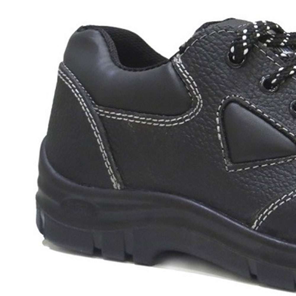 Vaultex EJV Low Ankle Safety Shoes, Slip Resistant, Oil Resistant, Black, 46 1