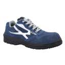 Vaultex IMK Low Ankle Suede Leather Steel Toe Safety Shoes, Blue 0