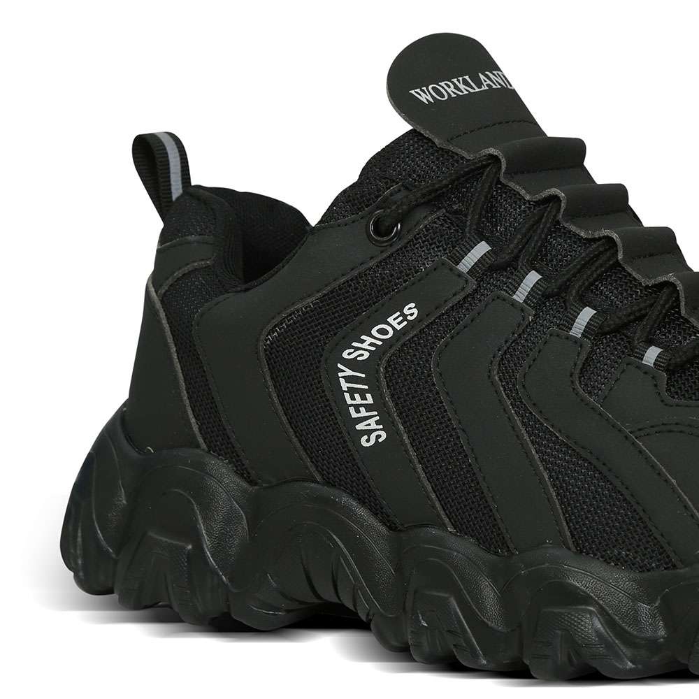 Workland KOT Low Ankle Composite Toe Safety Shoe, Black, 45 1