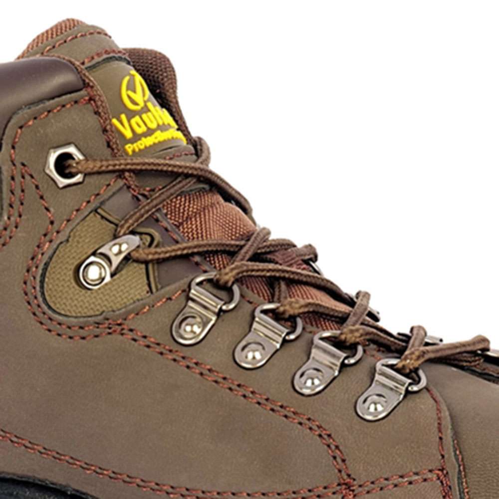 Vaultex MHR High Ankle Safety Shoes - Brown 44 2