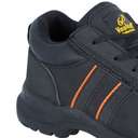 Vaultex MLL Low Ankle Safety Shoes, Slip Resistant, Oil Resistant, Black, 45 1