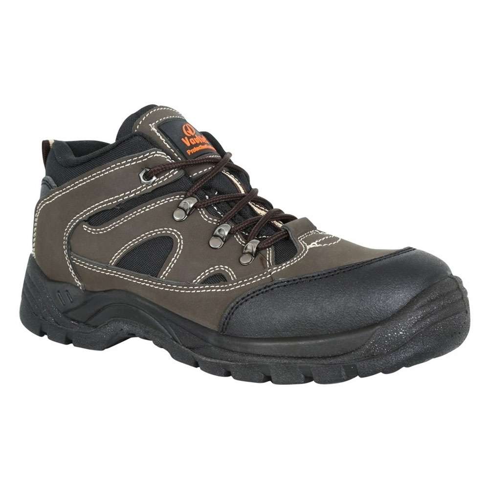 Vaultex MSR High Ankle Safety Shoes, Brown, 42 0