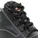 Zecchin ORK High Ankle Steel Toe Safety Shoes, Black 2