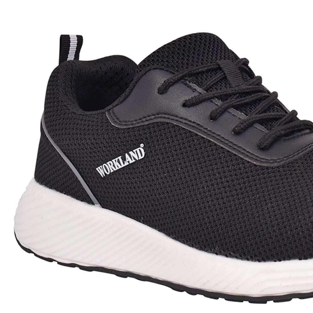 حذاء الحماية و السلامة وركلاند (Workland) منخفض الكاحل بحماية مركبة لأصابع القدم باللون الأسود موديل (PAS) قياس (46) 1