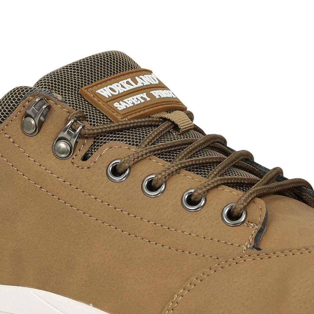 حذاء الحماية وركلاند (Workland) منخفض الكاحل بحماية مركبة لأصابع القدم باللون (Tan) موديل (POP) قياس (43) 2
