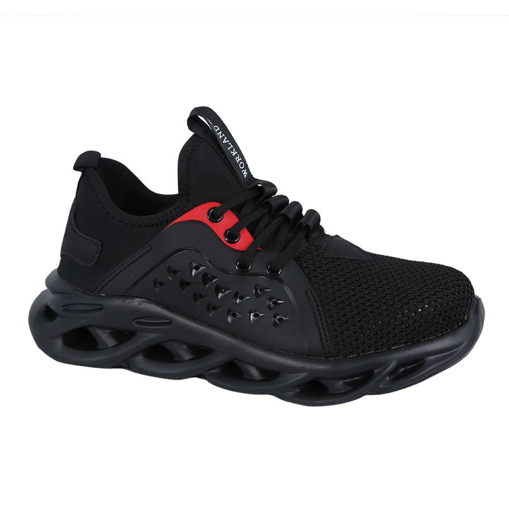 Workland RBK Low Ankle Steel Toe Safety Shoe, Black, 45 0