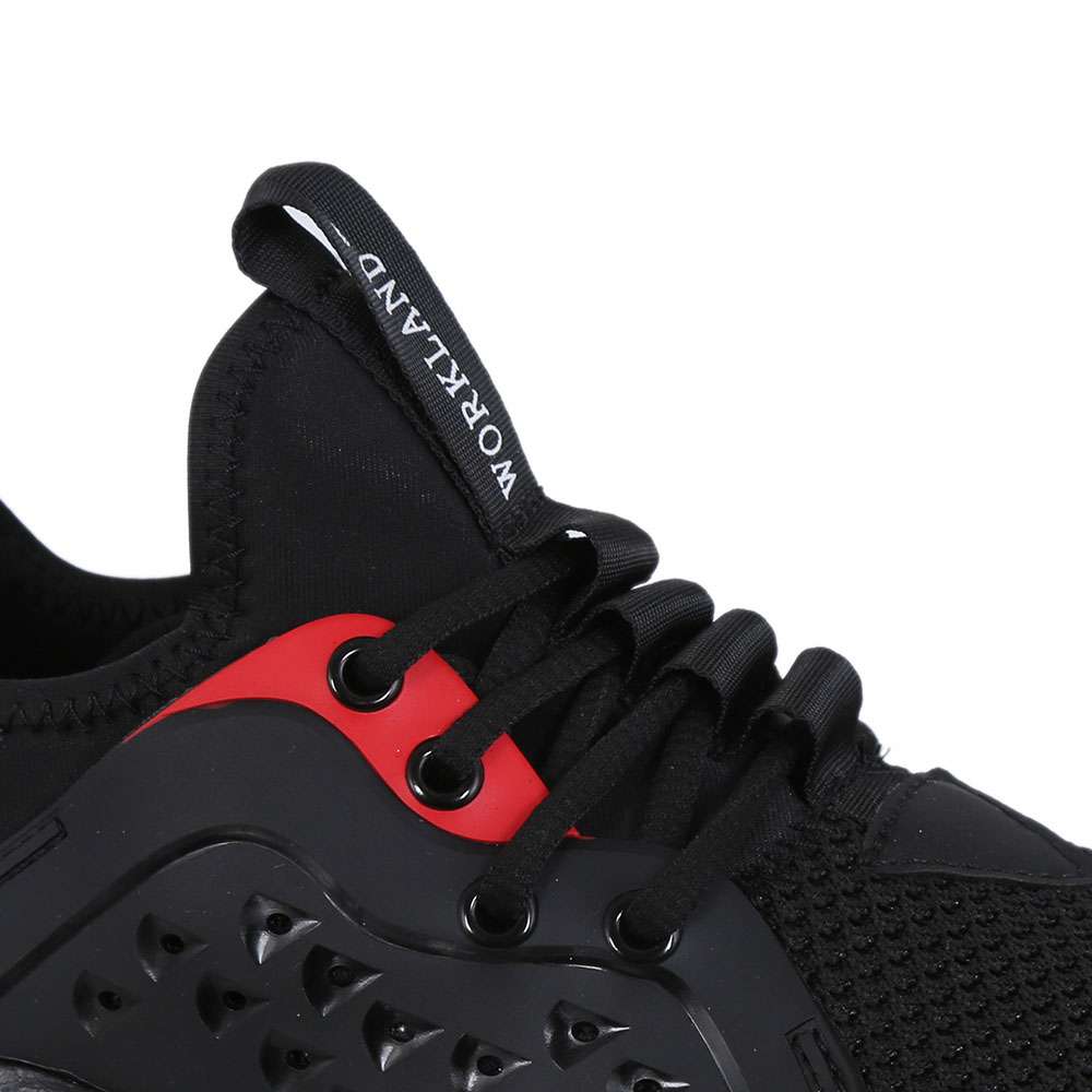 Workland RBK Low Ankle Steel Toe Safety Shoe, Black, 45 2