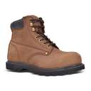 Workland SRG 7" High Ankle Steel Toe Safety Shoes, Dark Brown 0