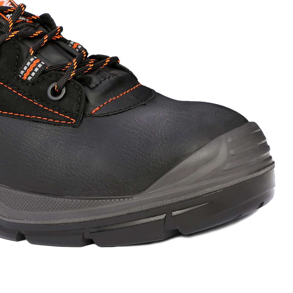 Zecchin TBH Low Ankle Snow Composite Toe Safety Shoes, Black, 39 3