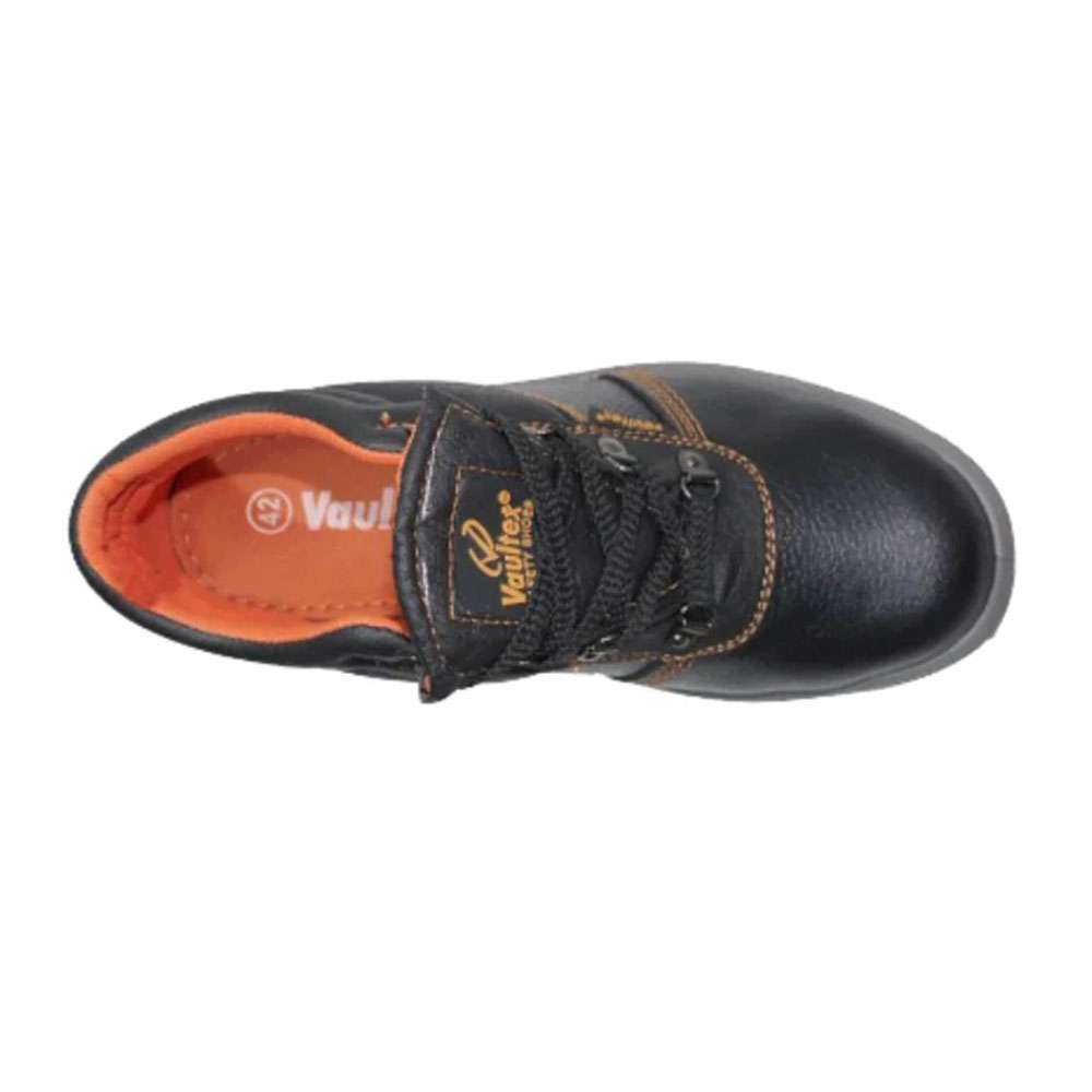 Vaultex VBL High Ankle Steel Toe Safety Shoes, Brown, 39 2