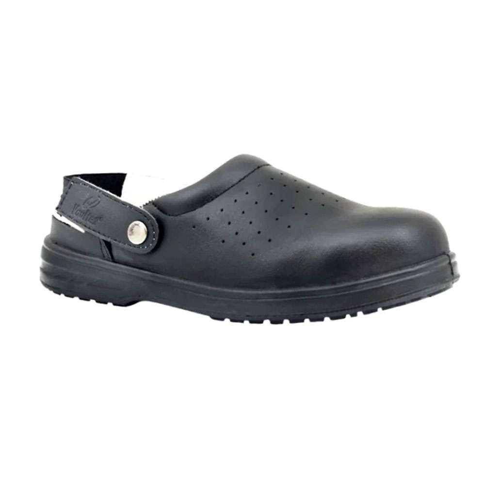 Vaultex VE12 Steel Toe Safety Clog Shoes, Black, 38 2