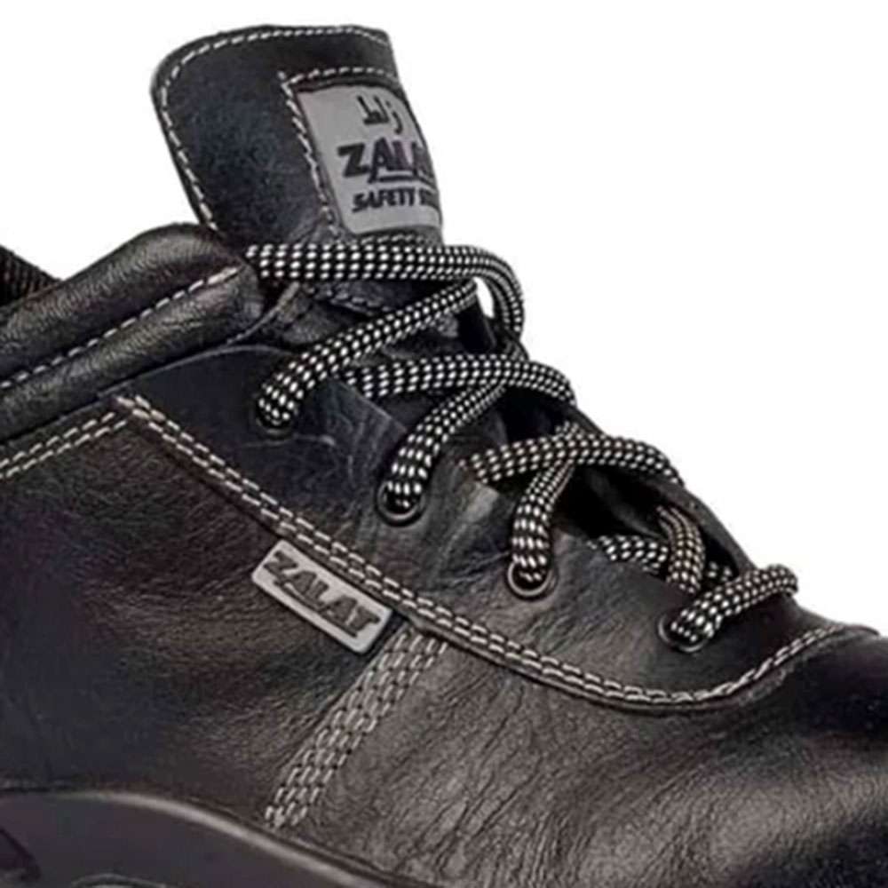 Zalat ZAK High Ankle S3 SRA Steel Toe Safety Shoes, Black, 46 2