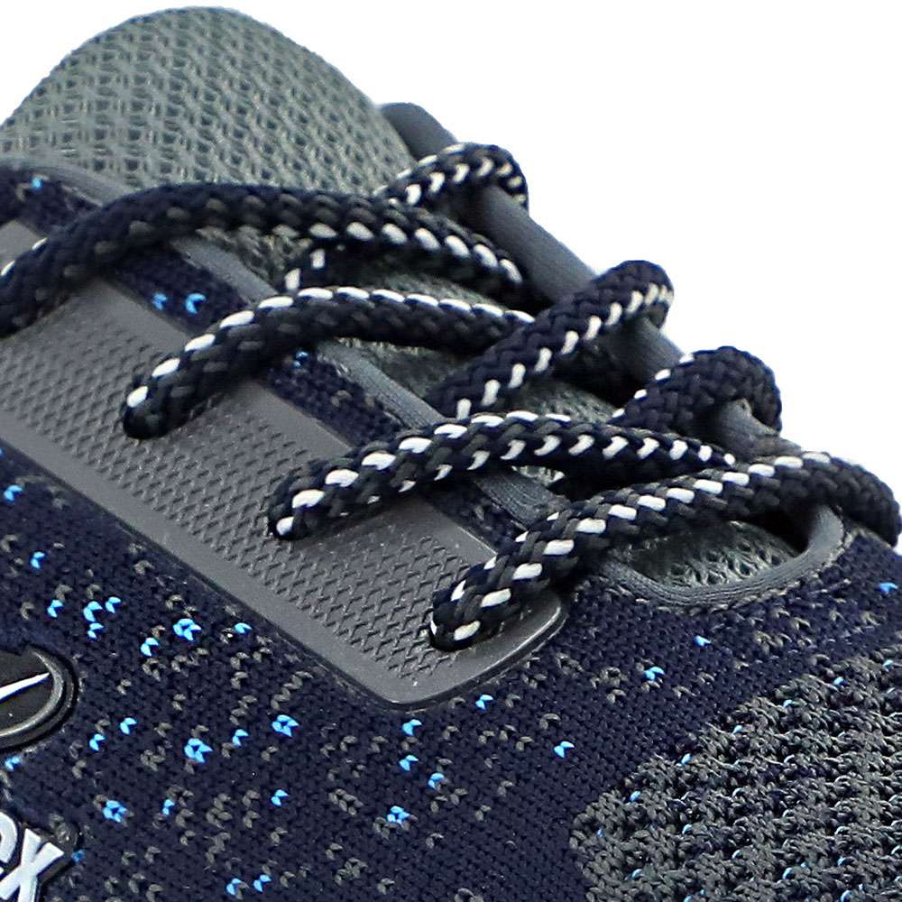 Vaultex CFR Low Ankle Steel Toe Safety Shoe, Navy Blue/Grey, 39 2