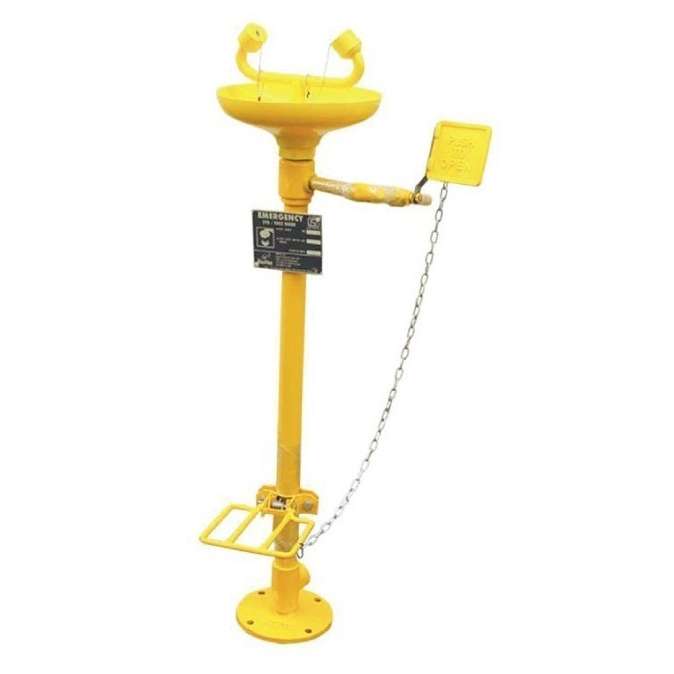 Vaultex KGO 4710 GI ABS Emergency Hand & Foot Operated Eyewash Station 0