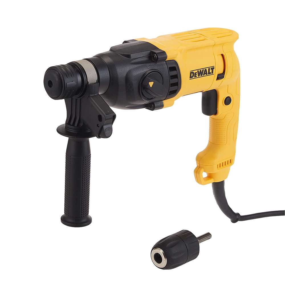 المثقاب المطرقي (D25033C-B5) من (Dewalt) بثلاث وضعيات للحفر و فكوك من النوع (SDS-Plus) قياس (22mm)  0