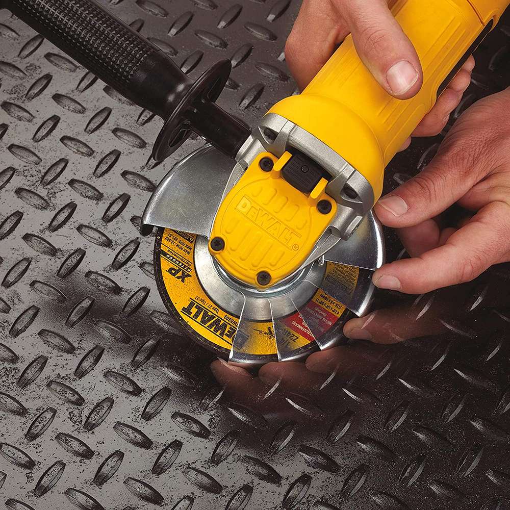 الجلاخة الزاوية (DWE4120-B5) من (Dewalt) استطاعة (900W) ذات مفتاح المجداف قياس (115mm) 5