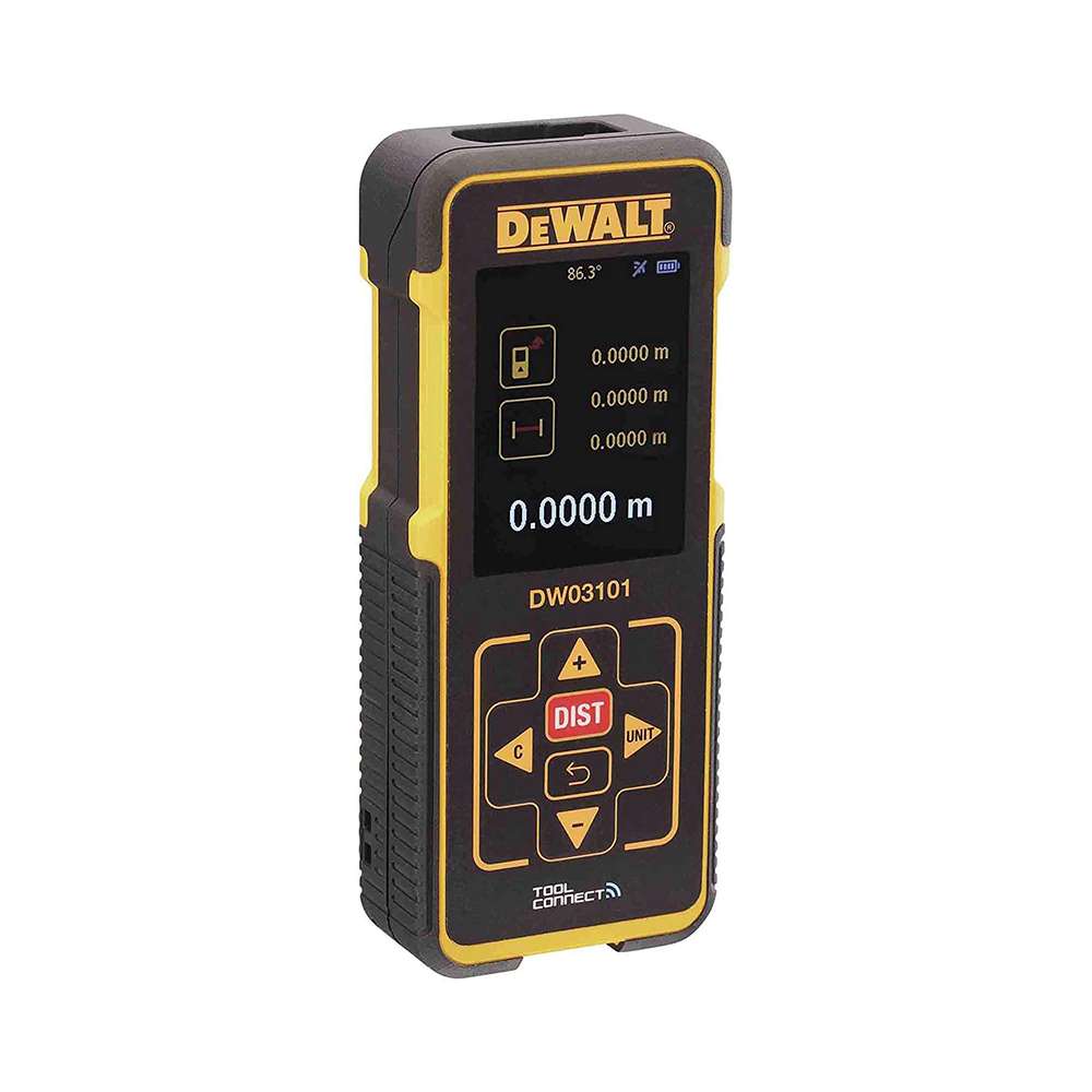 مقياس المسافات الليزري (DW03101-XJ) من (Dewalt) يقيس حتى (100M)  2