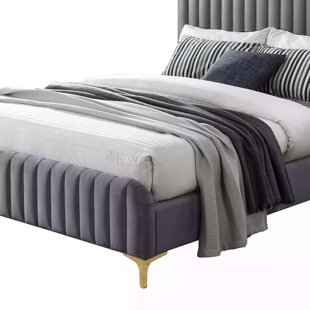 RoLucano Queen Bed - Dark Grey 2