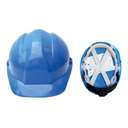 Vaultex VHRT Ratchet Lock Non-Vented Safety Helmet, Blue 1