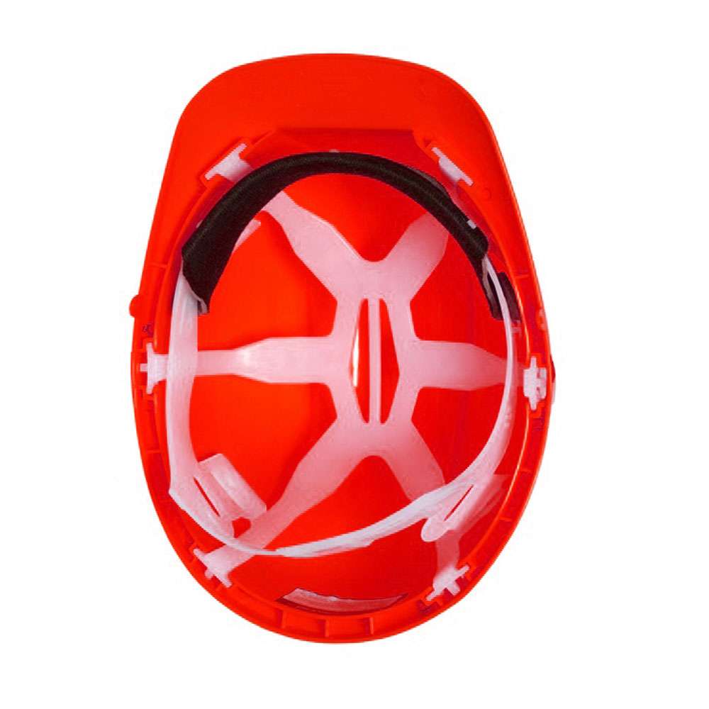 خوذة الأمان فولتكس (VH) غير المهواة باللون الأحمر 1