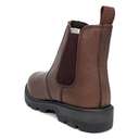 Workland QCT 6.15" High Ankle Steel Toe Safety Shoes, Dark Brown  1