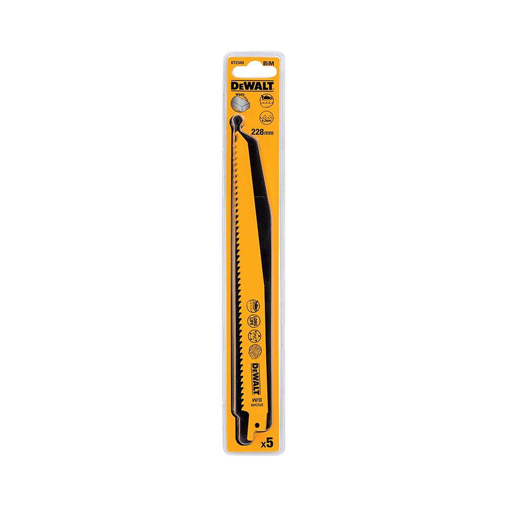 Dewalt Recip Blade 2x 228mm DT2349-QZ