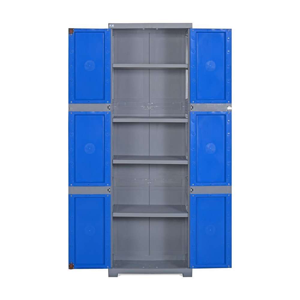 Nilkamal Freedom Mini Large Cabinet Deep Blue And Grey - FML 2
