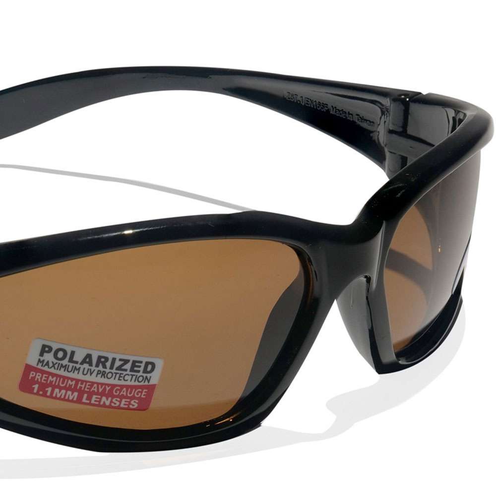 Vaultex V49 Anti Scratch Safety Spectacle, Brown 1