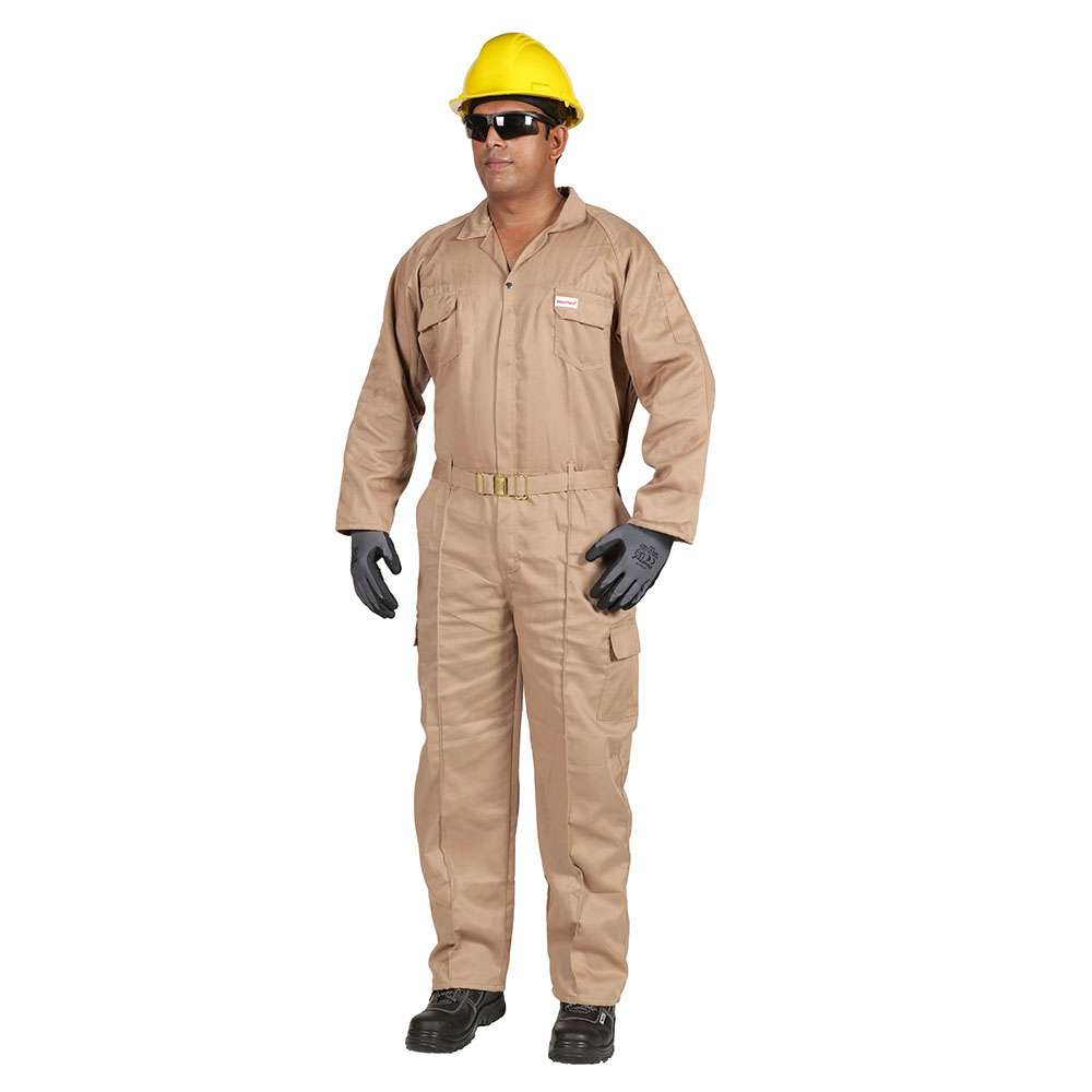 Vaultex 1BV 190GSM Twill Coverall, Beige, 4XL 0