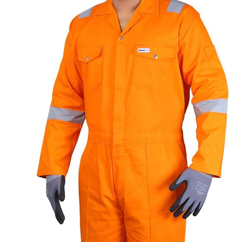 كوفرول الحماية القطني فولتكس (ORA) وزن (200GSM) باللون البرتقالي قياس (Small) 1