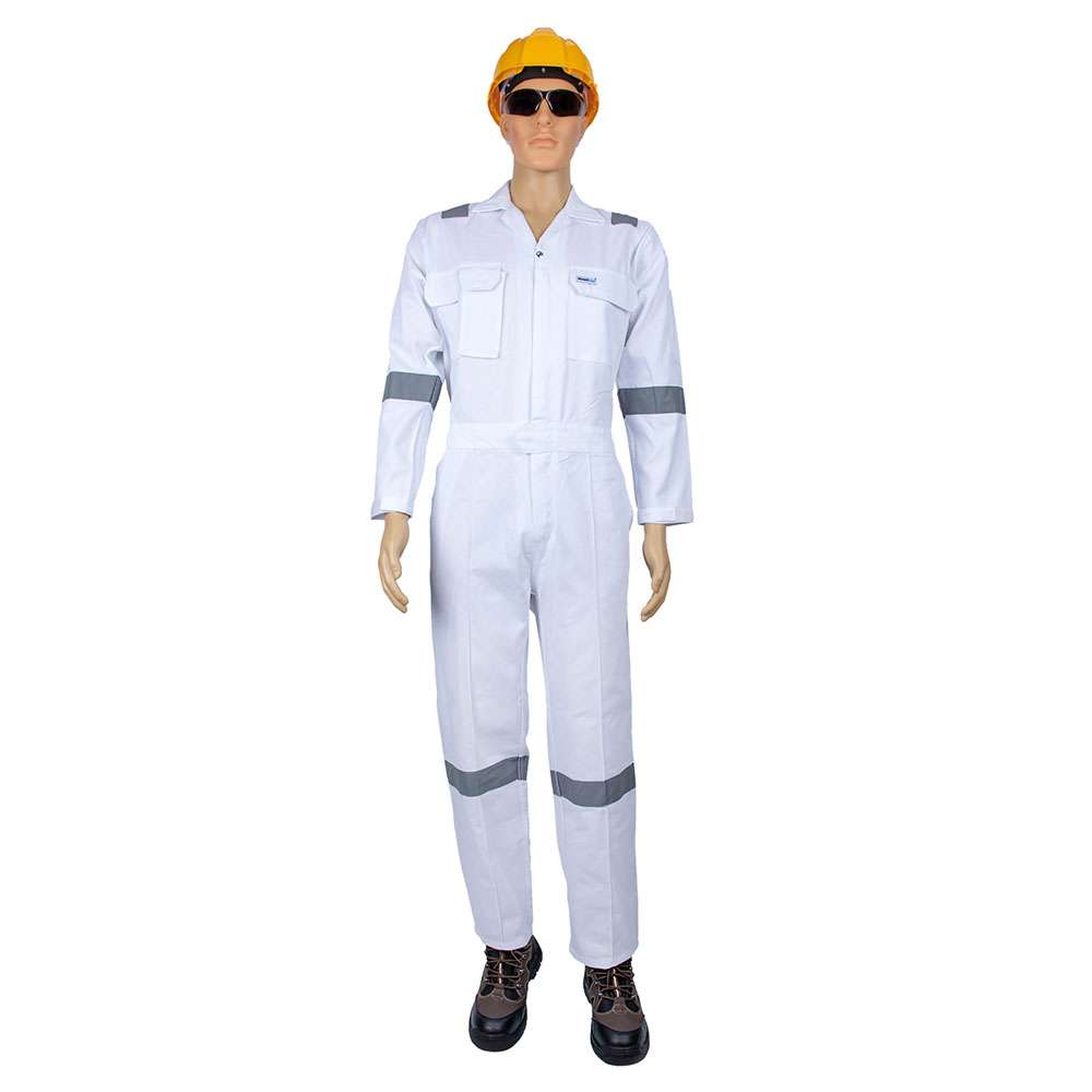 Vaultex VTH 240GSM Cotton Coverall , White, 4XL 0