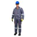 Vaultex MEG 260GSM Cotton Pant & Shirt Set, Breathable Workwear, Durable Stitching, Grey, Medium 0