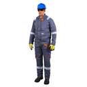 Vaultex MPG 190GSM Twill Pant & Shirt Set, Durable Workwear, Comfortable Fit, Petrol Blue, Medium 0