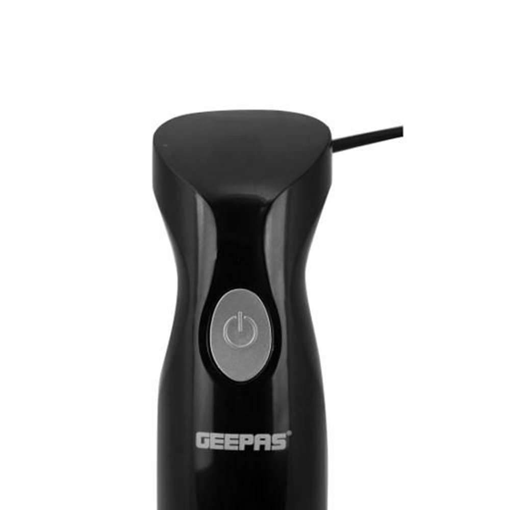 Geepas Hand Blender Dual Speed Control with Stainless Steel Blades 200W 3