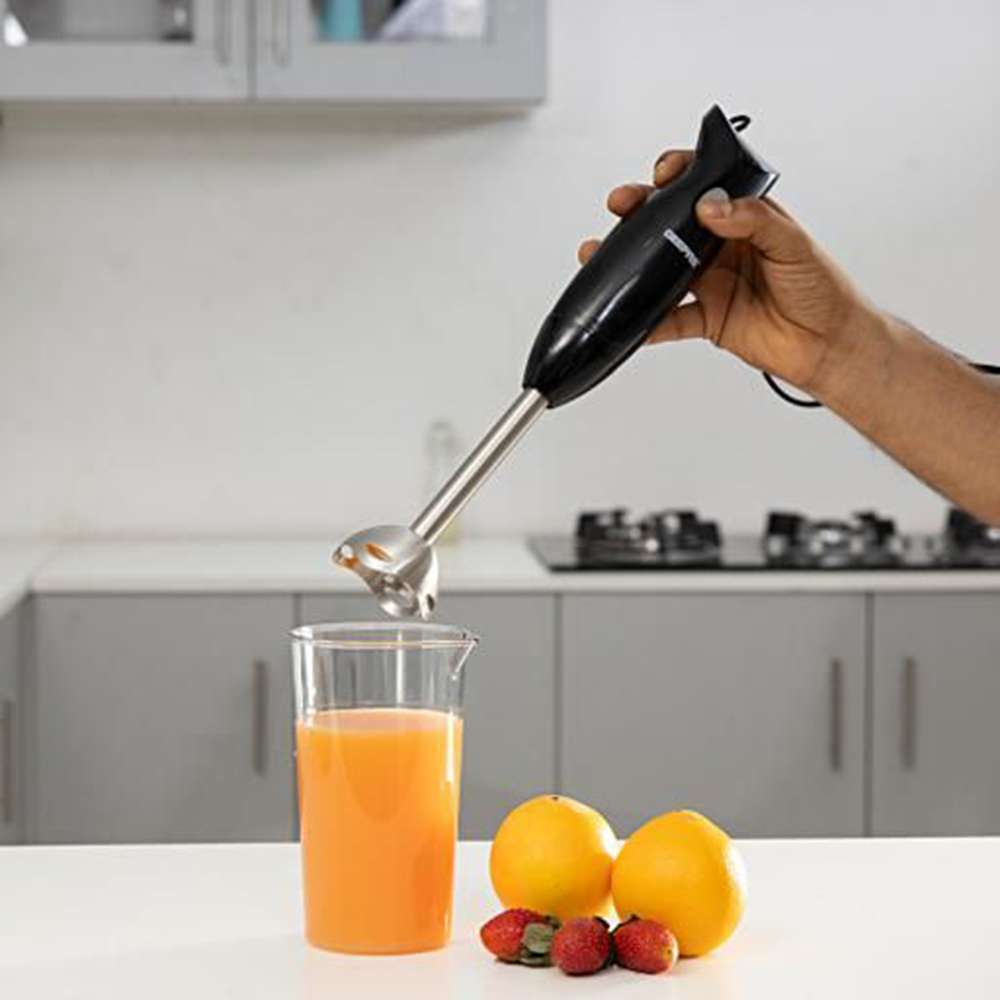 Geepas Hand Blender Dual Speed Control with Stainless Steel Blades 200W 4