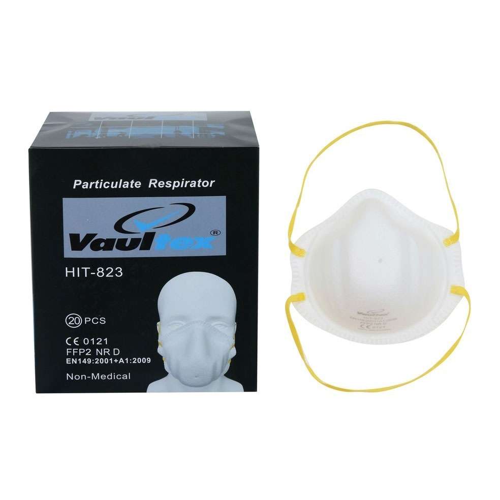 Vaultex HIT Non Medical FFP2 Respirator, 20 Pcs/Pack 1