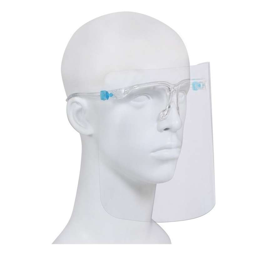 GOA Eye Frame Face Shield Visor, Clear