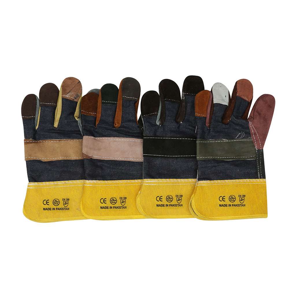 LQG Single Palm Leather gloves, 12Pair/Pack 0