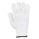 PCR Cotton Knitted gloves white 800gm/Pack, 12Pair/Pack 0