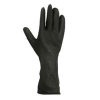 RGS Latex Rubber gloves Color Black, Size XL, 12Pair/Pack