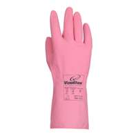 Vaultex ECT Latex Rubber gloves Length 33CM Color Pink, Size XL, 1Pair/Pack