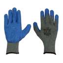 Vaultex HSN Latex Coated Gloves Blue & Grey Size XL, 12 Pair/Pack 2