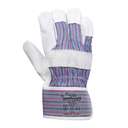 Vaultex KAB Single Palm Leather gloves Grey, 12Pair/Pack 0