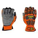 Vaultex NEW Microfibre Impact resistance gloves Shell Color Orange, 1Pair/Pack 2