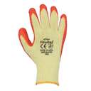 Vaultex OGL Latex Coated Gloves Orange & Yellow Size L, 12 Pair/Pack 2