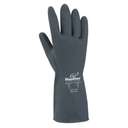 Vaultex RUM latex Rubber gloves Color Black, 100gm/Pair, 1Pair/Pack 0
