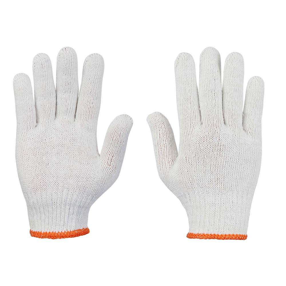 قفازات وركلاند (ABP) القطنية المحبوكة باللون الأبيض مكونة من (10Pair) أزواج 1