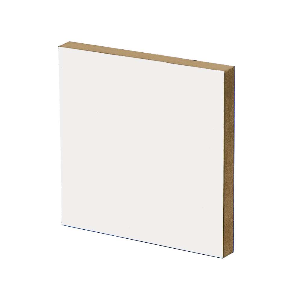 Off White Melamine MDF Sheet -18mm 0