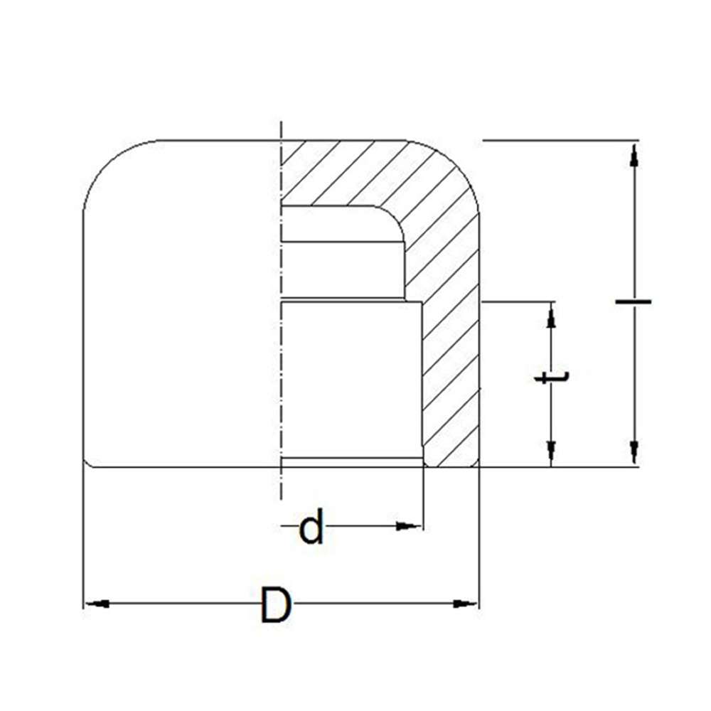 Wefatherm 32mm PPR End Cap 1