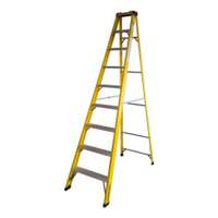 Stanley SXLDFG-008 Fibreglass 8 Step Ladder, Capacity 150Kg